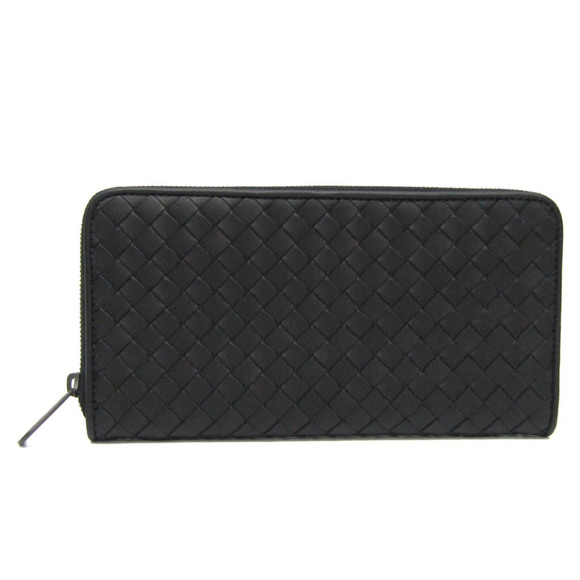 BOTTEGA VENETA Black Leather Intrecciato Wallet - Picture 1 of 13